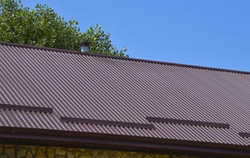 typical Middle Duntisbourne corrugated roof uses